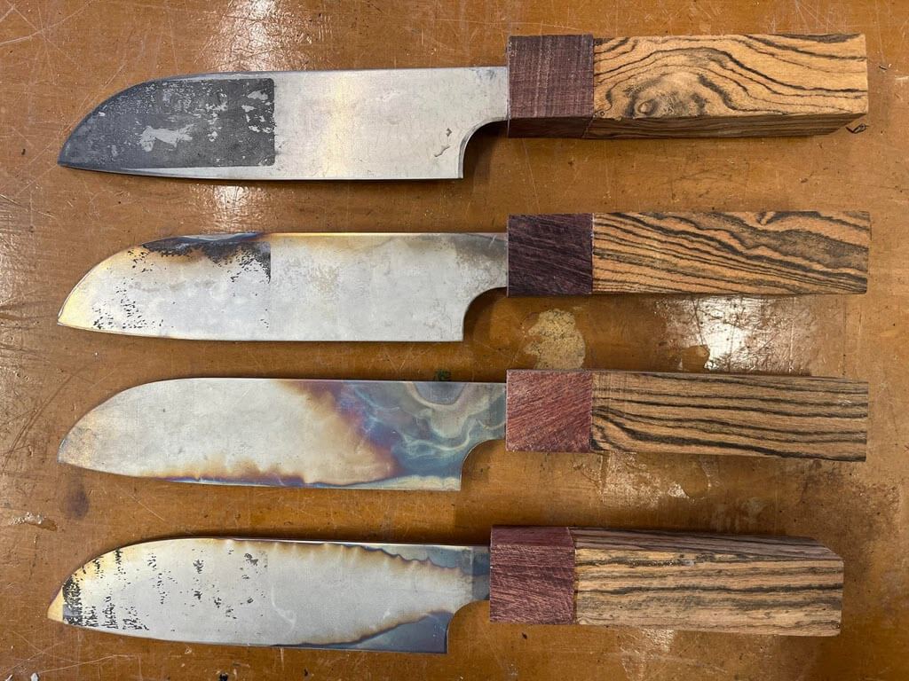 How to forge a knife - From start to finish 